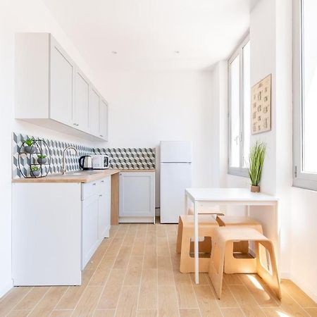 Le Cosy Blancarde -Appartement 1 Chambre 4 Pers- Clim Parking Marseille Luaran gambar