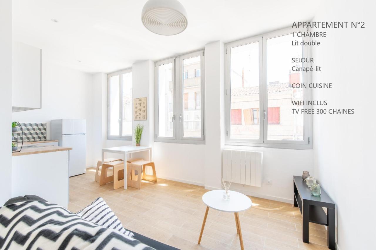 Le Cosy Blancarde -Appartement 1 Chambre 4 Pers- Clim Parking Marseille Luaran gambar